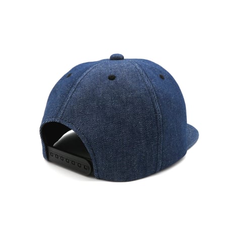 OKAYAMA DENIM CAP：BLUE (BLACK Stitch)