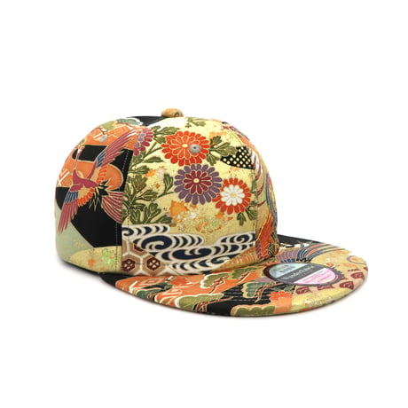 【ML】JAPAN KIMONO TOMESODE CAP:完全一点物 再販不可(NY帰国割)