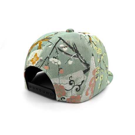 【XL】JAPAN KIMONO OBI CAP:25101 一点物