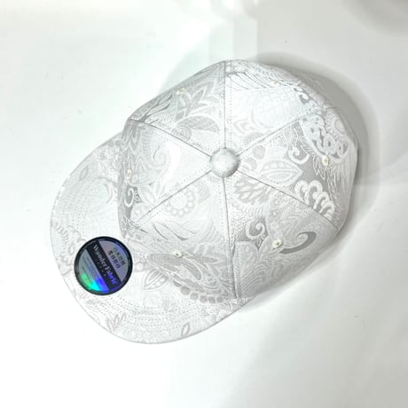 NISHIJIN WHITE CAP : ペイズリー