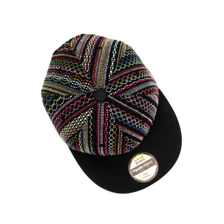 【ML】手縫刺繍＆桐生織MIXCAP：01