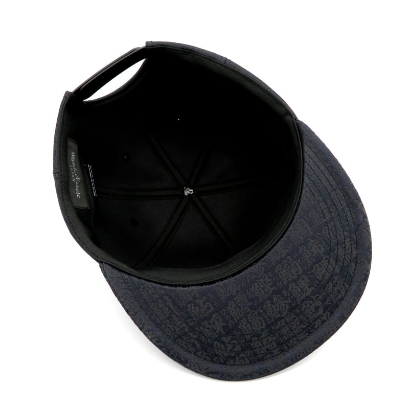 は*じ様 isecai black sheep cap 限定20個 NISHIJINBLACK CAP： 魚漢字 | W@NDERFABRIC®ONLINESTORE