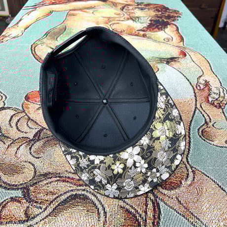 NISHIJINBLACK CAP x ツバ裏KIRYUORI桜