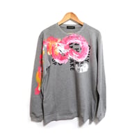 【Lsize】LONGT-SHIRT:HAND PRINT 01