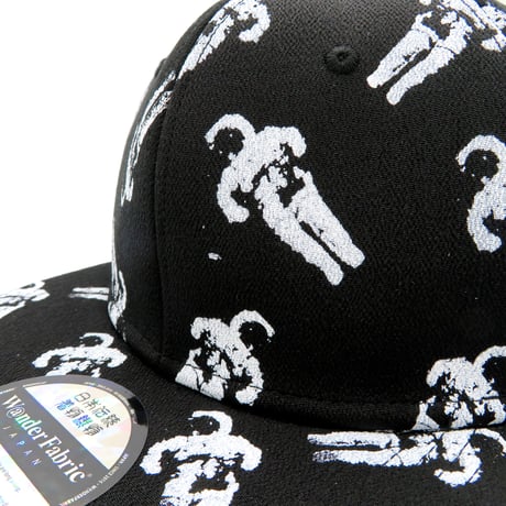 【ML】KIMONO HANDPRINT CAP：02　一点物再販不可