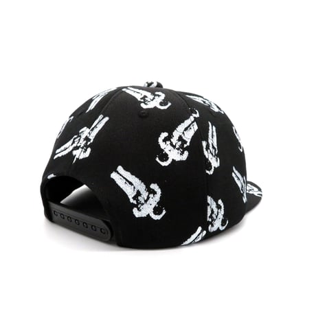 【ML】KIMONO HANDPRINT CAP：02　一点物再販不可
