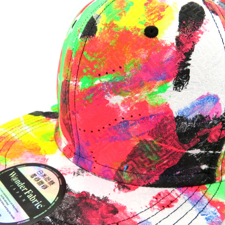 【XL】KIRYUORI HANDPRINT CAP