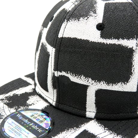 KYOTO・TANGO CHIRIMEN HAND PRINT CAP : B type (11/19まで注文可能)