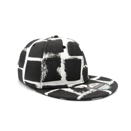 KYOTO・TANGO CHIRIMEN HAND PRINT CAP : B type (11/19まで注文可能)