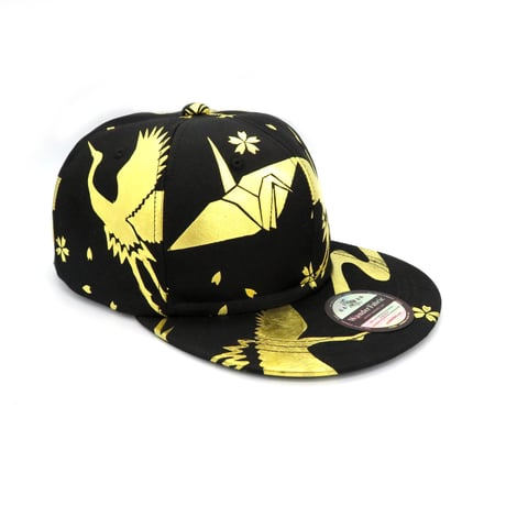 煌ＣＡＰ-GoldLeafCAP-鶴-TSURU-』