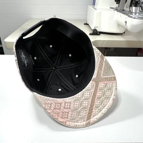 （XL）JAPAN KIMONO OBI CAP プラチナ糸使用