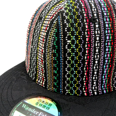 特別予約オーダー/手縫刺繍＆桐生織MIXCAP：02