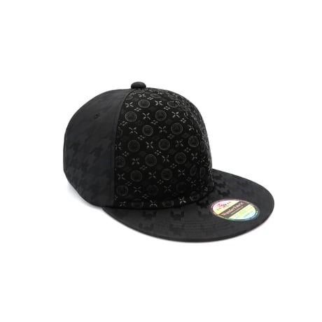 INDEN&HUJIYAMAORI CAP:BLACK