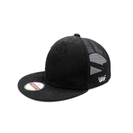 KIMONO MESH CAP-XL-：ALL BLACK 2078