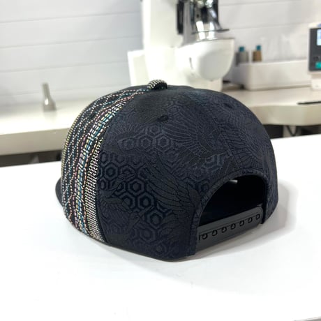 【3L】手縫刺繍ｘNISHIJINBLACK CAP
