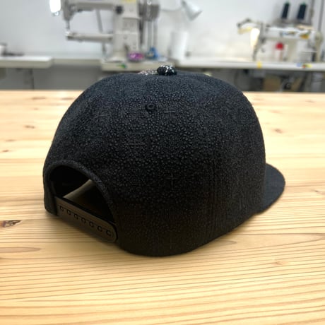 【XL】手縫い刺繍ｘKIMONO MIX CAP