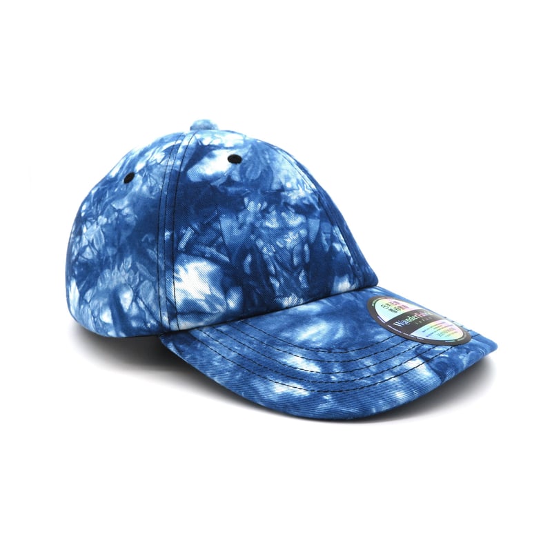 I ZOME CAP 武州藍染 カーブツバ | W@NDERFABRIC®ONLINESTORE