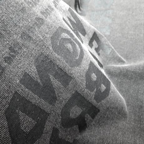 VINTAGE like HAND print T-shirts : FABRIC MIX Design　7/22まで