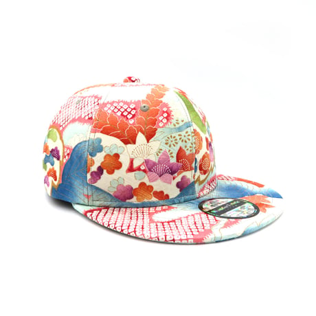 【ML】FURISODE SILK KIMONO CAP:0710一点物・再販不可