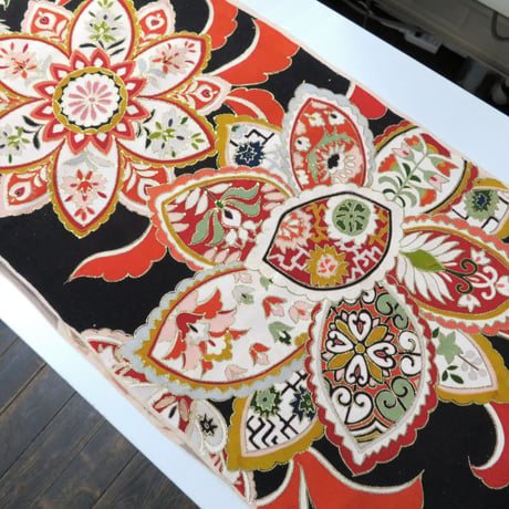 JAPAN OLD FURISODE KIMONO CAP