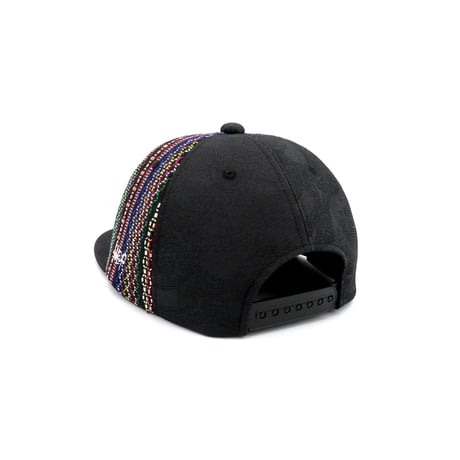 【ML】手縫刺繍＆桐生織MIXCAP：03