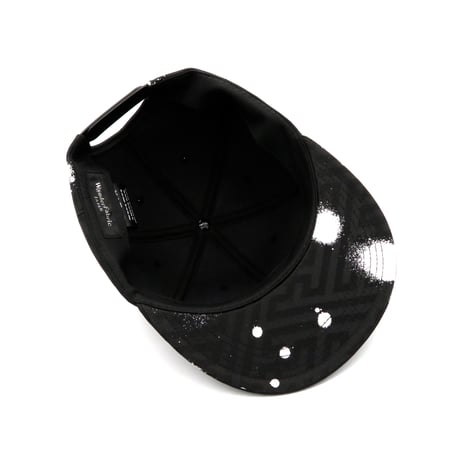 【XL】KIMONO OBI HANDPRINT CAP：01　一点物再販不可