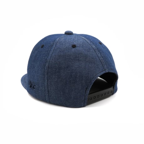 OKAYAMA DENIM CAP：BLUE (BLACK Stitch)
