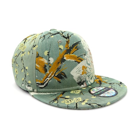 【XL】JAPAN KIMONO OBI CAP:25101 一点物