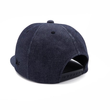OKAYAMA DENIM CAP：INDIGO (BLACK Stitch)