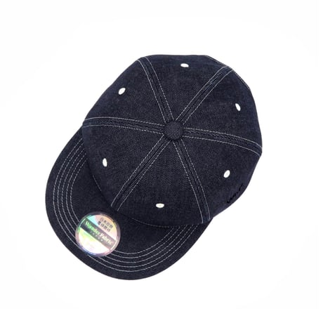 OKAYAMA DENIM CAP：INDIGO (White Stitch)