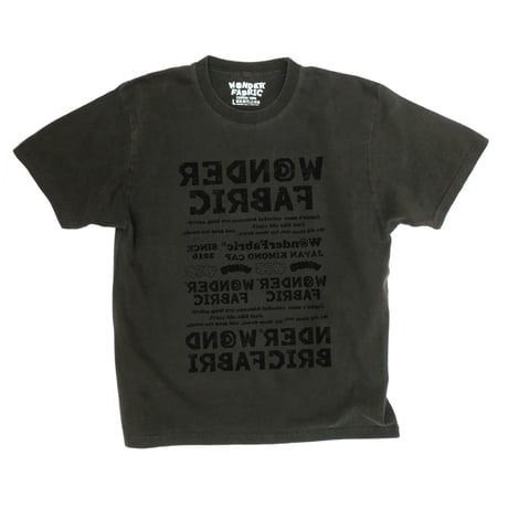 VINTAGE like HAND print T-shirts : FABRIC MIX Design　7/22まで