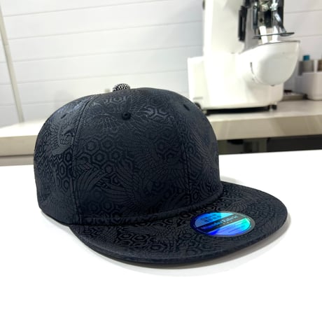 【3L】手縫刺繍ｘNISHIJINBLACK CAP