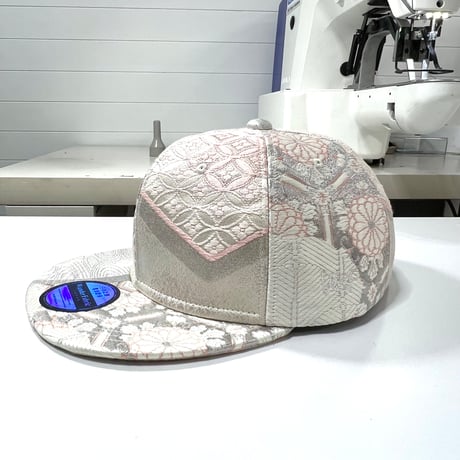 （ML）JAPAN KIMONO OBI CAP プラチナ糸使用