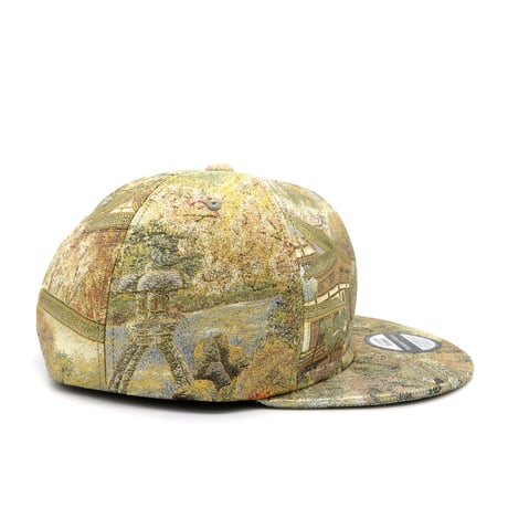 【ML】PureGold & Platinum KIMONOOBI CAP:一点物 再販不可 【純金＆プラチナ糸混合・最高級帯】