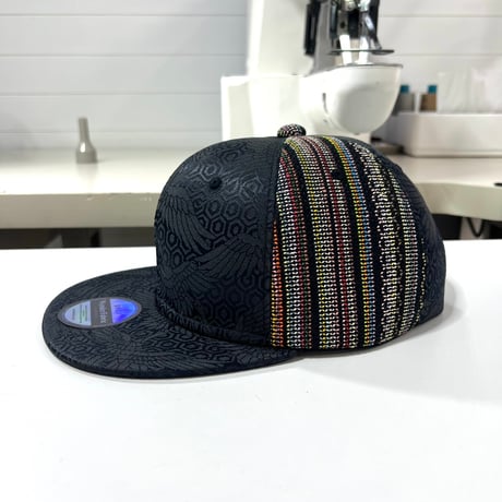 【ML】手縫刺繍ｘNISHIJINBLACK CAP