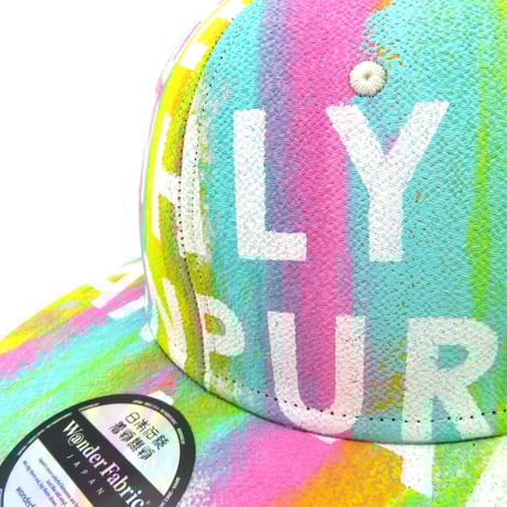 【ML】KYOTO・TANGO CHIRIMEN HAND PRINT CAP