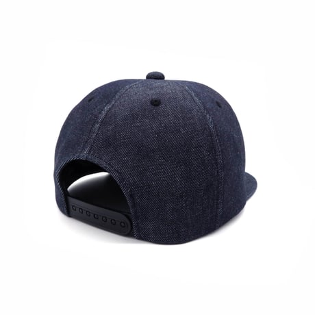 OKAYAMA DENIM CAP：INDIGO (BLACK Stitch)