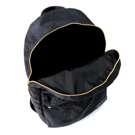 NISHIJIN BLACK BACKPACK 黒鶴