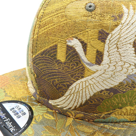 【XL】PREMIUM KIMONOOBI CAP:一点物 再販不可 【高級帯】