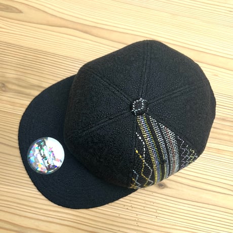 【ML】手縫い刺繍ｘKIMONO MIX CAP