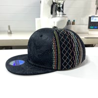 【3L】手縫刺繍ｘNISHIJINBLACK CAP