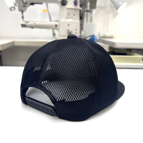 【新作先行割引6/21まで】 NISHIJINORI MESH CAP:06172 黒鶴