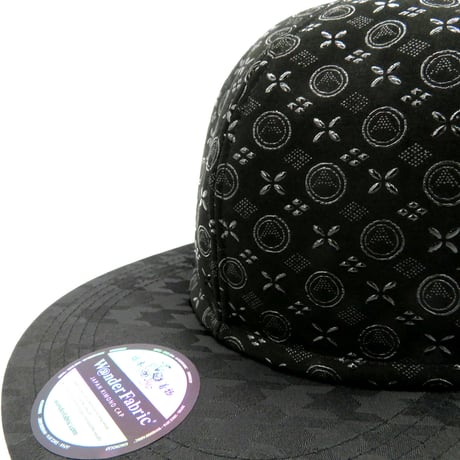 INDEN&HUJIYAMAORI CAP:BLACK