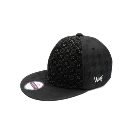 INDEN&HUJIYAMAORI CAP:BLACK