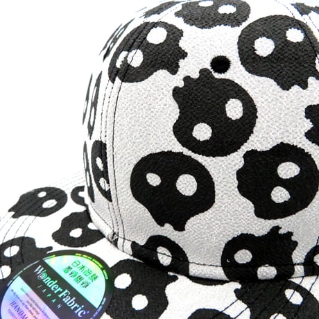 【XL】KYOTO・TANGO CHIRIMEN HAND PRINT CAP:502