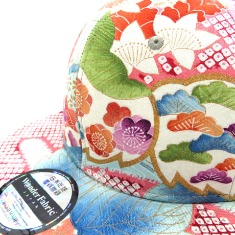 【ML】FURISODE SILK KIMONO CAP:0710一点物・再販不可