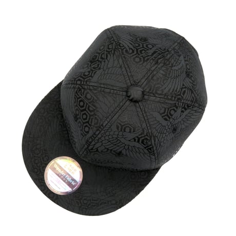 【殿堂No.1 / 01】 NISHIJINBLACK CAP ：黒鶴