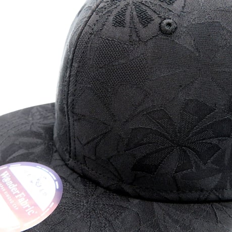 KIMONO MESH CAP-XL-：ALL BLACK 2078
