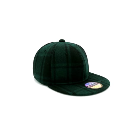 BISHU KESHICHI WOOL CAP：GREEN 尾州毛七ウール