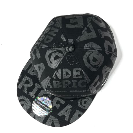 KUSAKIZOME summerBLACK HANDPRINT KIMONO CAP　7/27まで